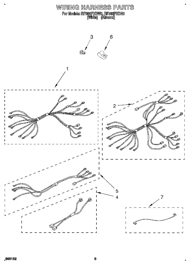 Diagram for RF366PXDW0