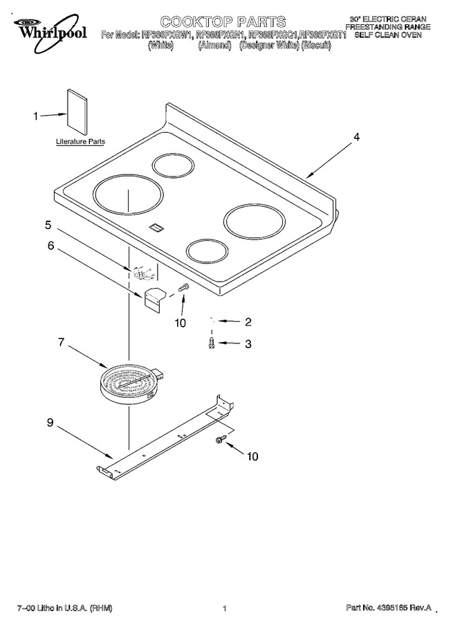 Diagram for RF366PXGQ1