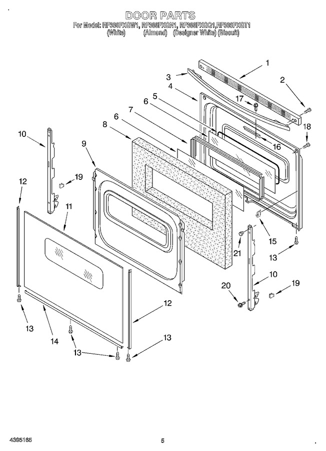 Diagram for RF366PXGN1