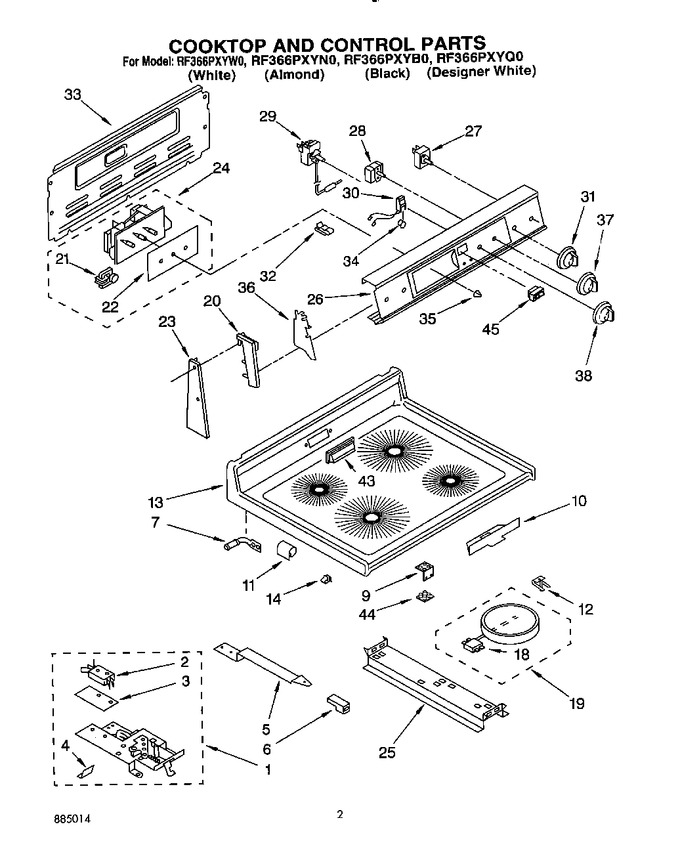 Diagram for RF366PXYQ0
