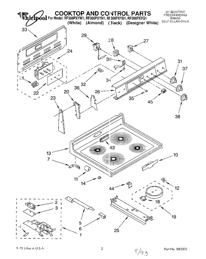 Diagram for RF366PXYW1