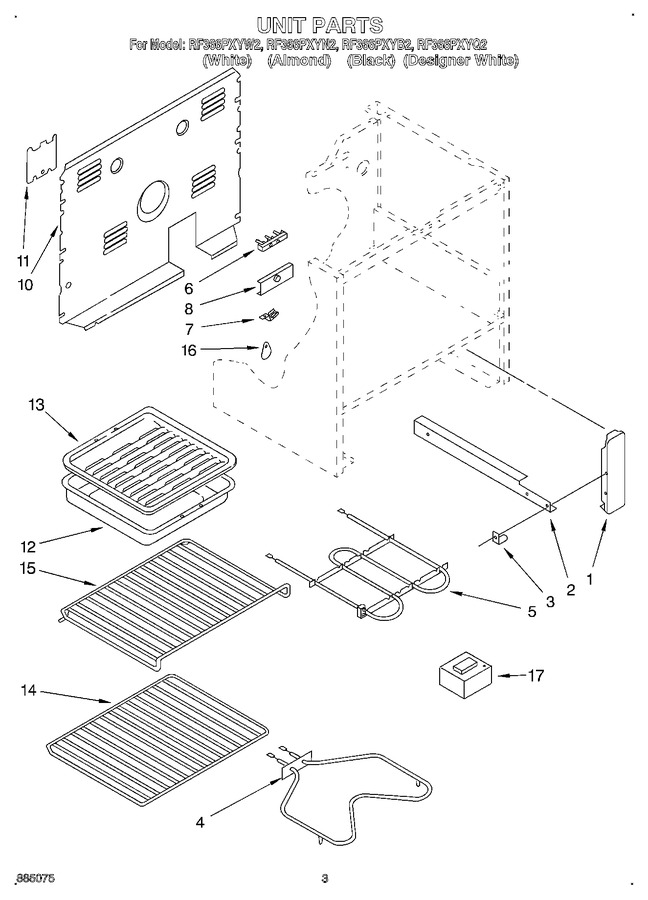 Diagram for RF366PXYQ2