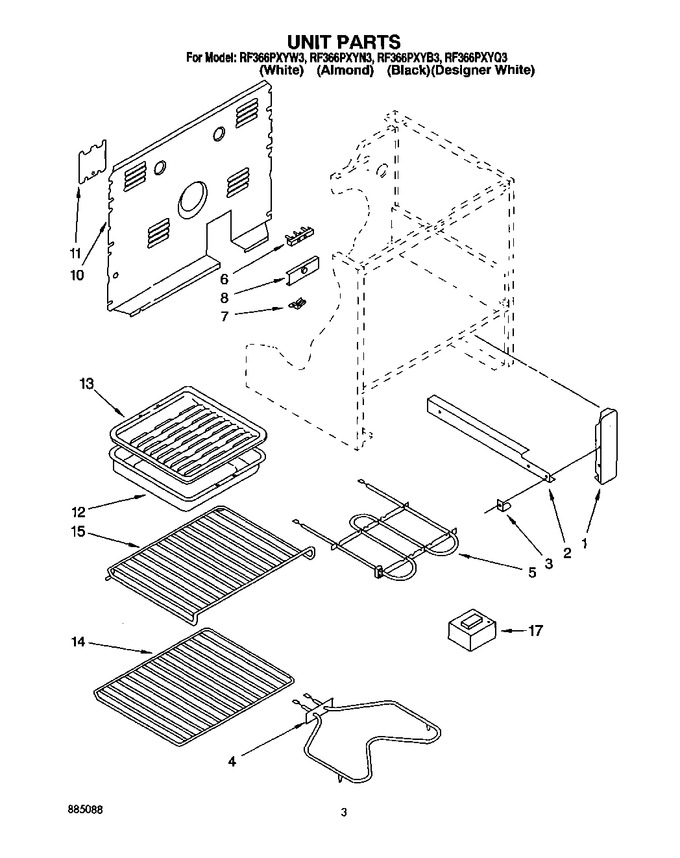 Diagram for RF366PXYB3