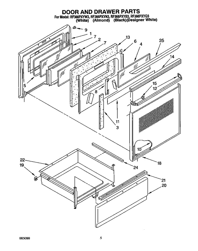 Diagram for RF366PXYQ3