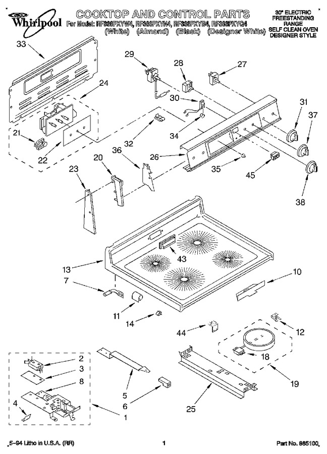 Diagram for RF366PXYW4