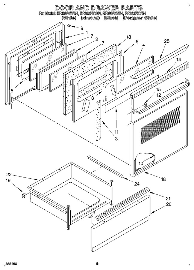 Diagram for RF366PXYW4