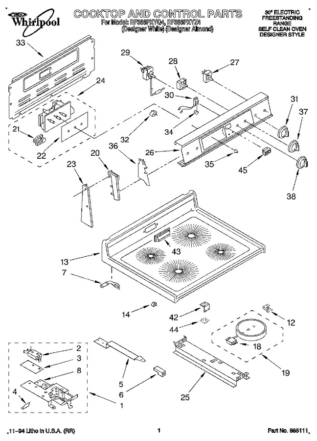Diagram for RF366PXYQ4