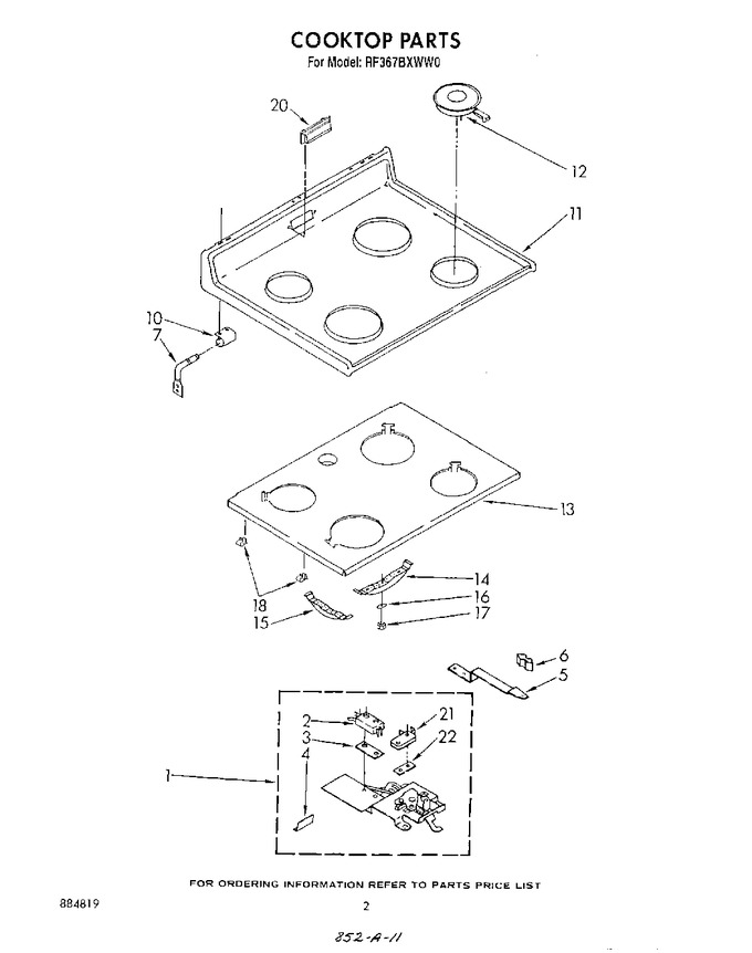 Diagram for RF367BXWW0