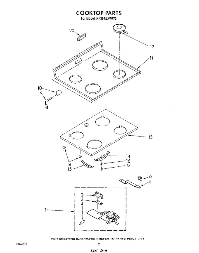 Diagram for RF367BXWW2