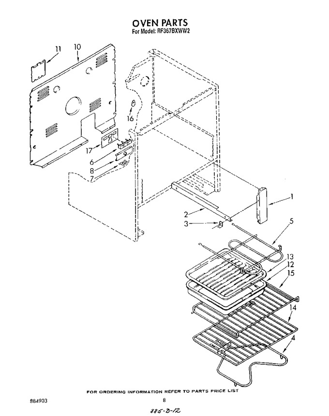 Diagram for RF367BXWW2
