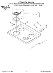 Diagram for 01 - Cooktop, Literature