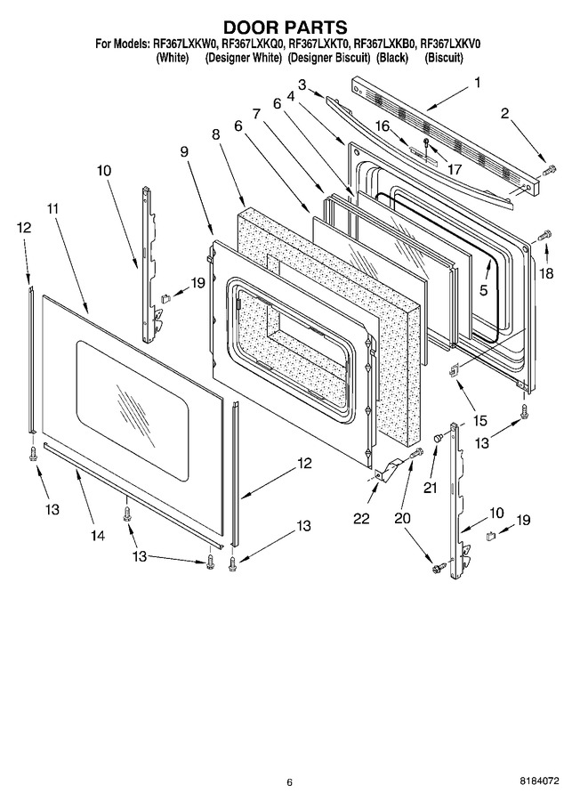 Diagram for RF367LXKT0