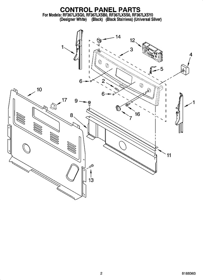 Diagram for RF367LXSS0