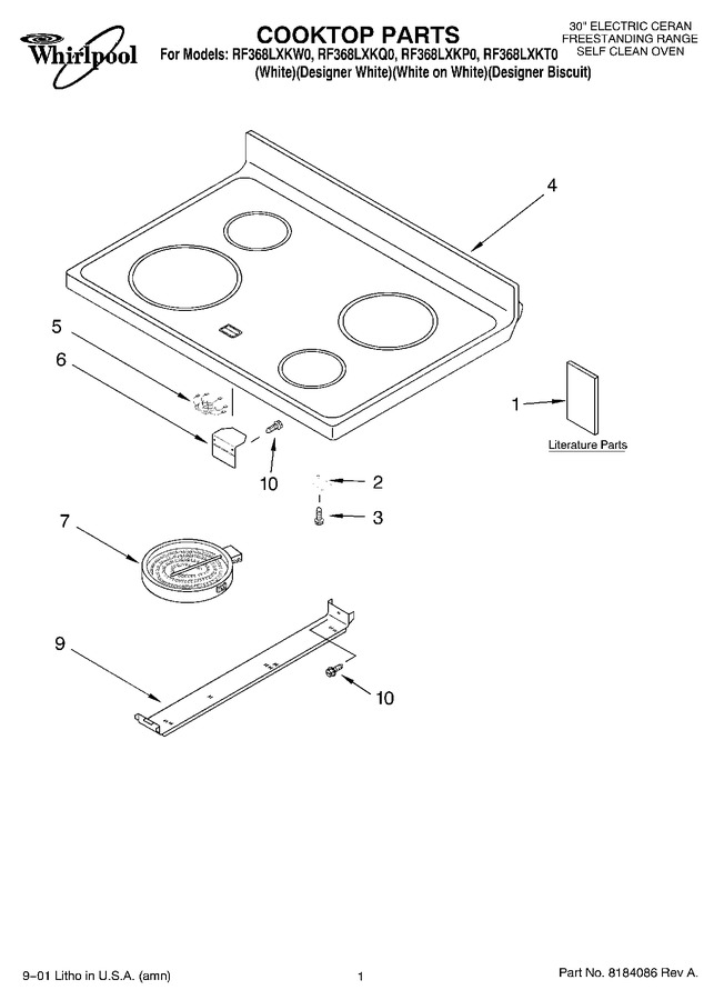 Diagram for RF368LXKP0