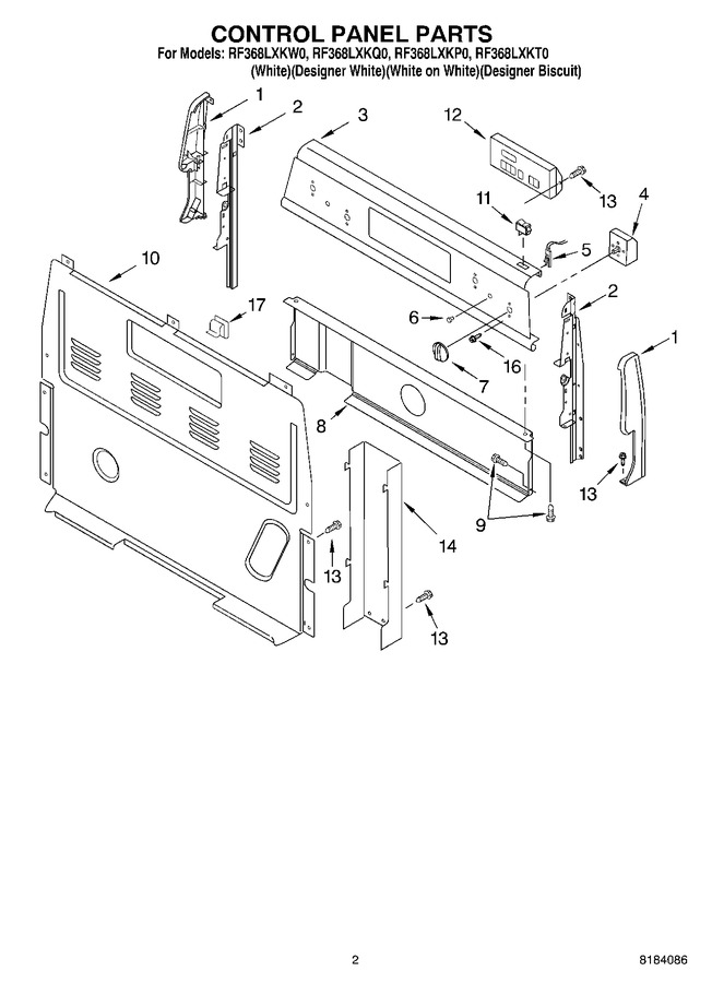 Diagram for RF368LXKP0