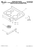 Diagram for 01 - Cooktop Parts