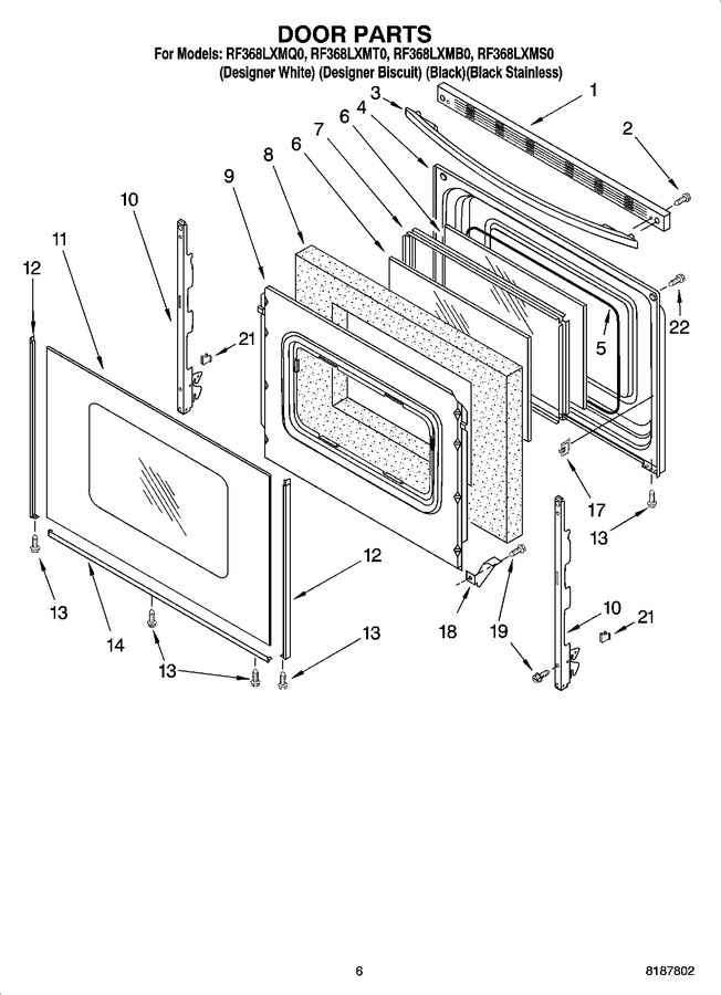 Diagram for RF368LXMQ0