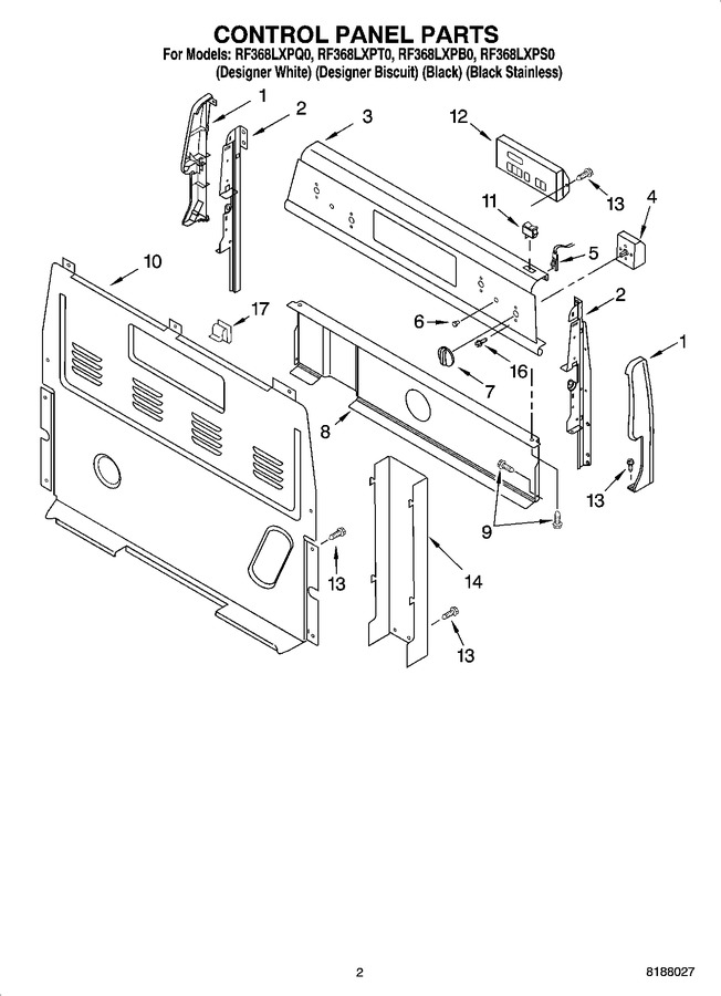 Diagram for RF368LXPS0