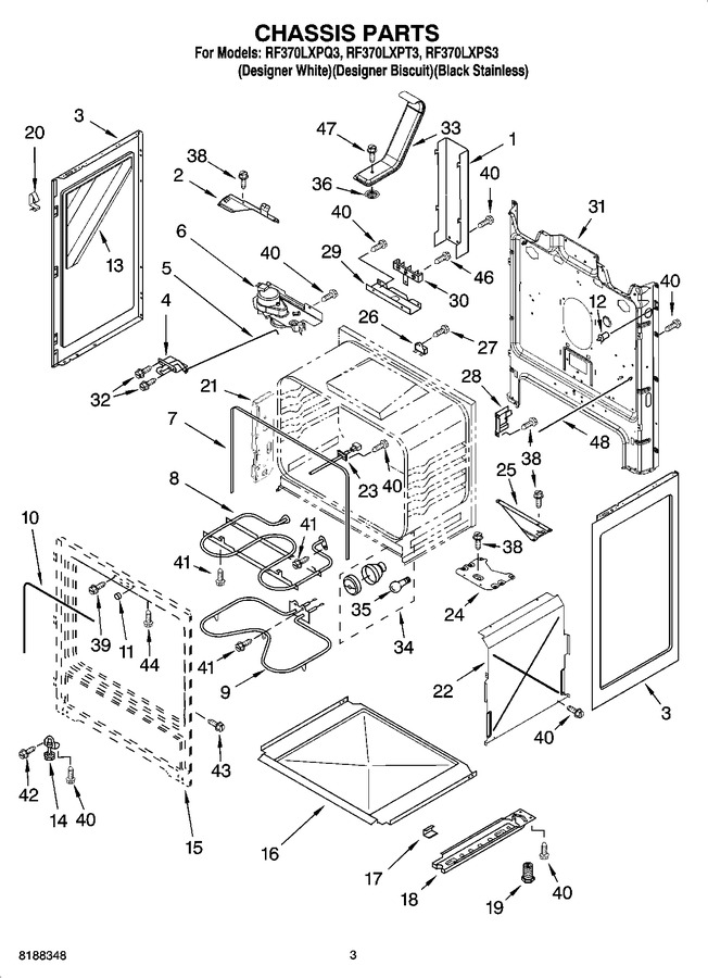 Diagram for RF370LXPT3