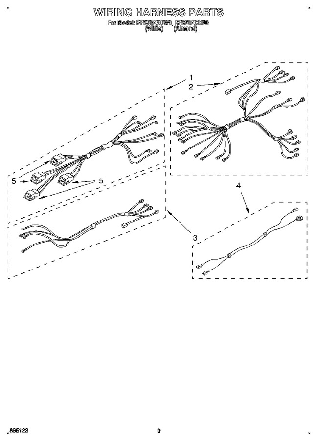 Diagram for RF370PXDW0
