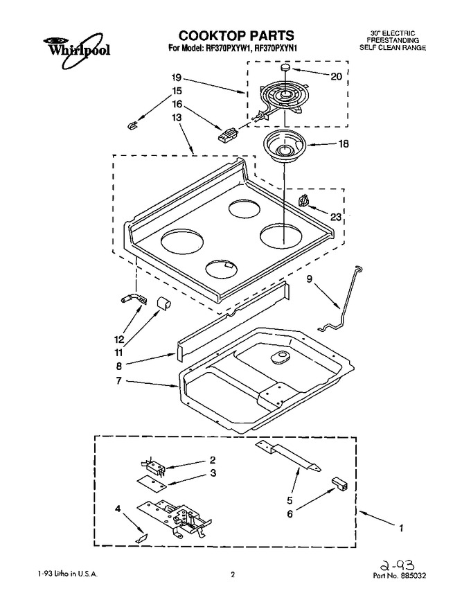 Diagram for RF370PXYW1