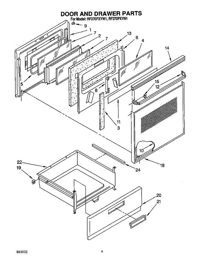 Diagram for RF370PXYW1