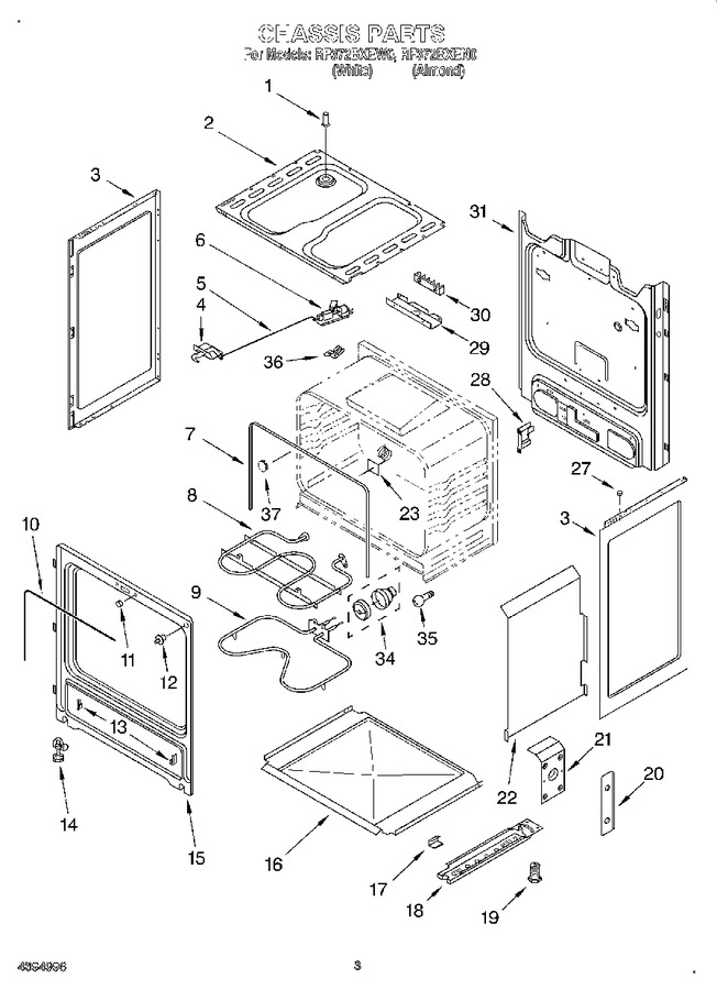Diagram for RF372BXEN0
