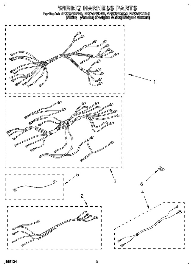Diagram for RF374PXDN0