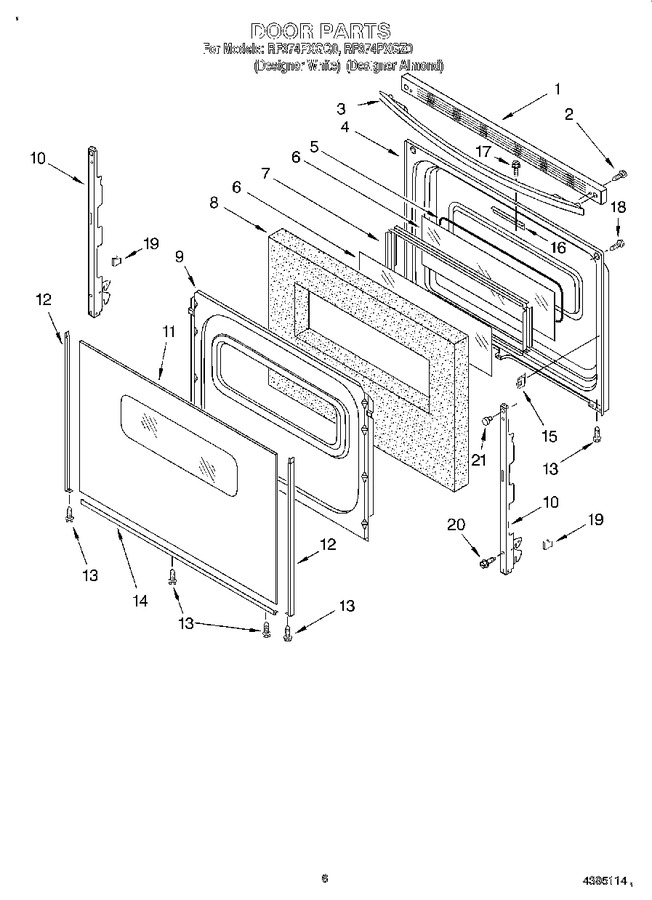 Diagram for RF374PXGZ0