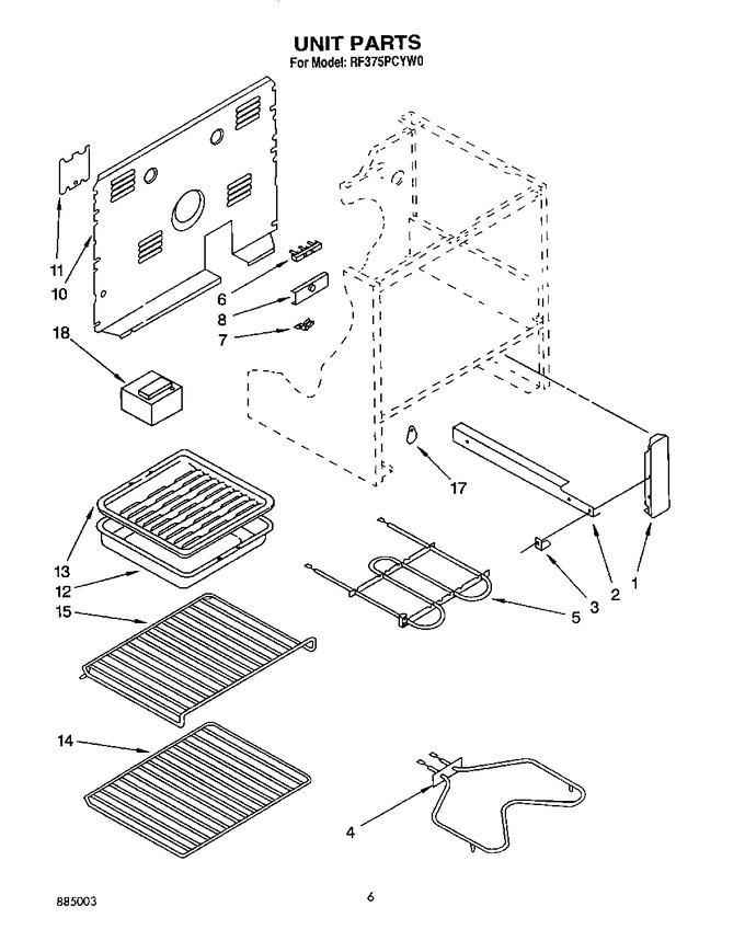 Diagram for RF375PCYN0