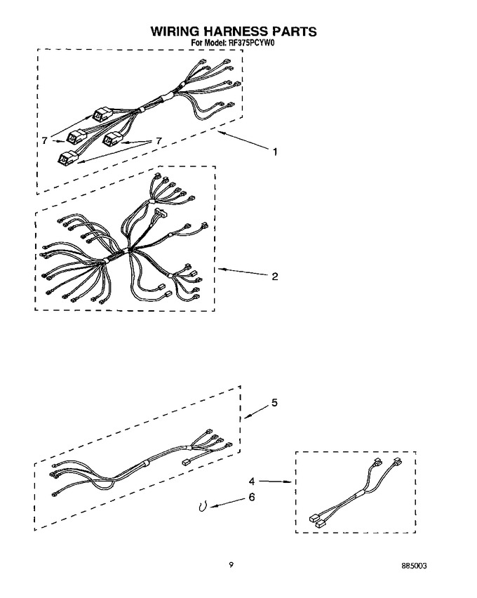Diagram for RF375PCYW0