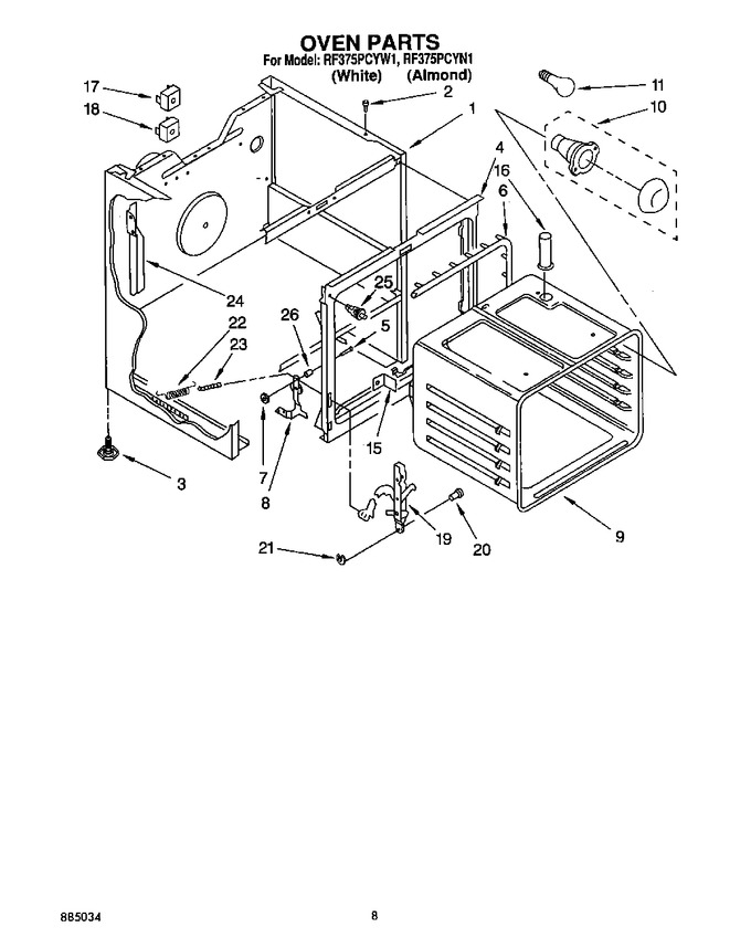 Diagram for RF375PCYN1