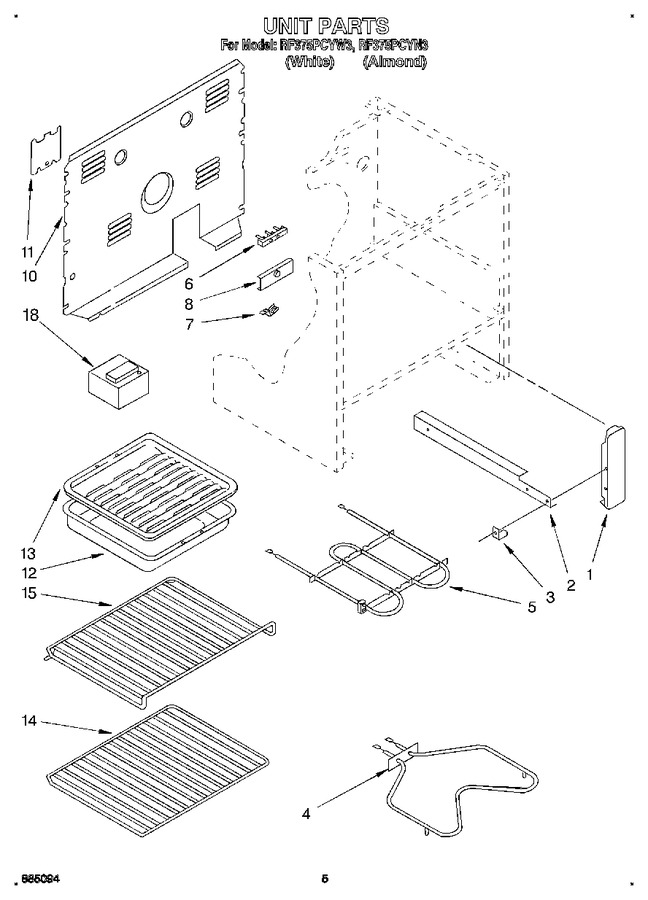 Diagram for RF375PCYW3