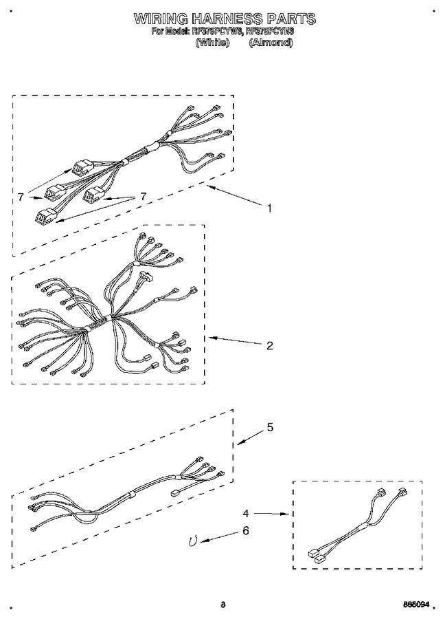 Diagram for RF375PCYN3