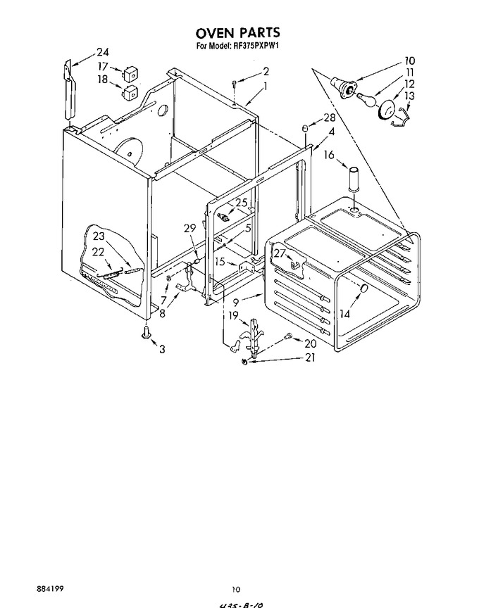 Diagram for RF375PXPW1
