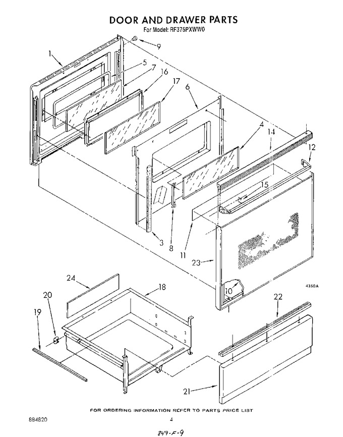 Diagram for RF375PXWN0