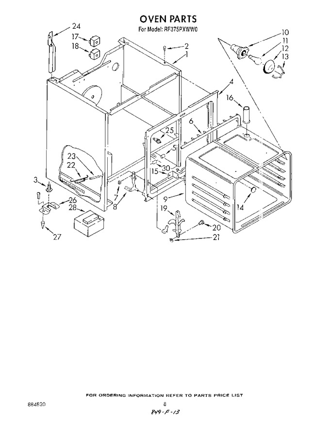 Diagram for RF375PXWN0