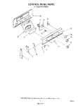 Diagram for 03 - Control Panel