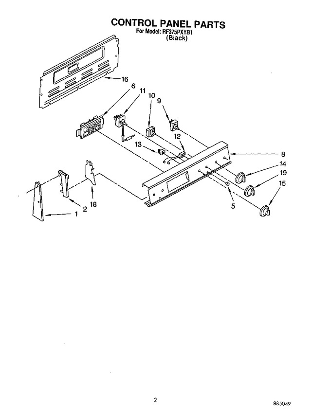 Diagram for RF375PXYB1