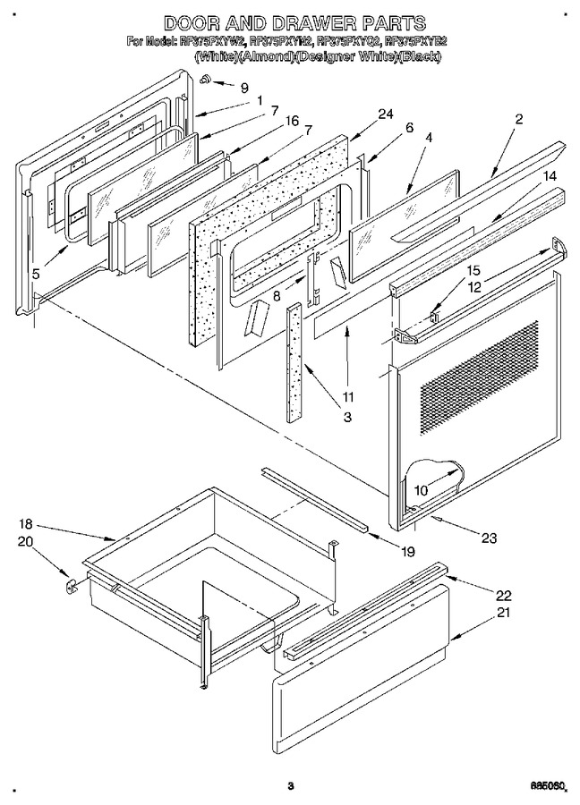 Diagram for RF375PXYN2