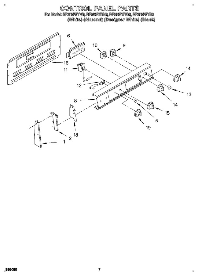 Diagram for RF375PXYW3