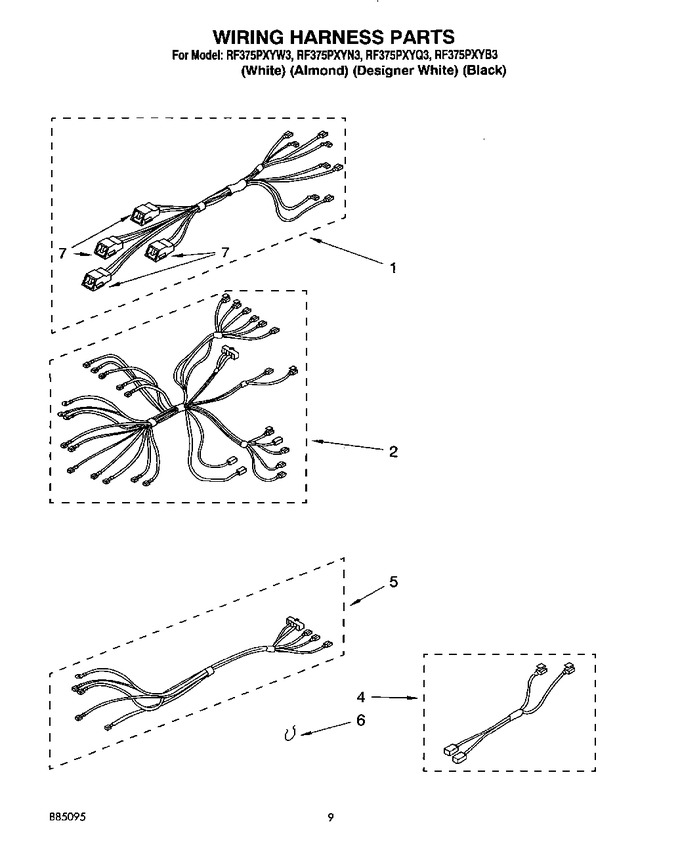 Diagram for RF375PXYW3