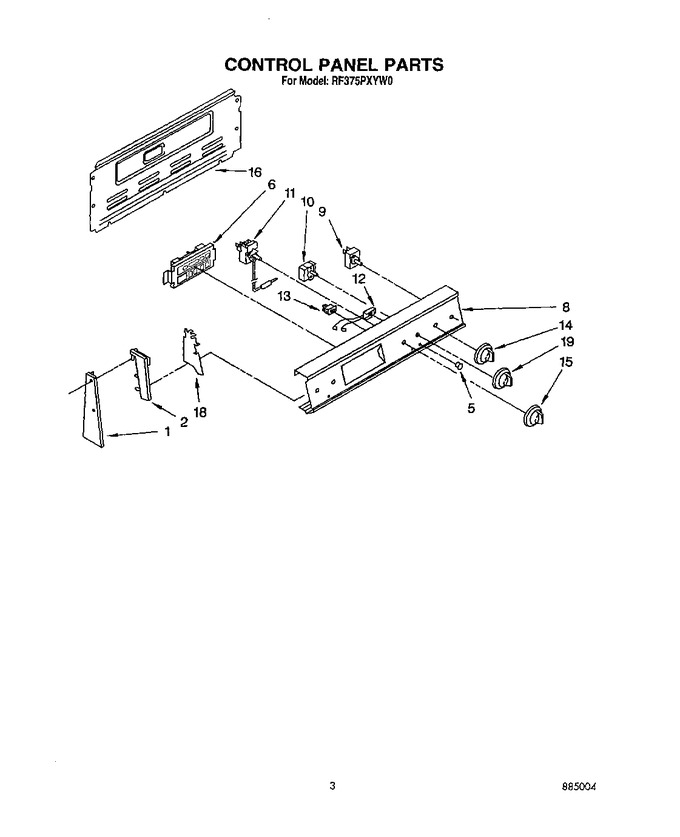 Diagram for RF375PXYQ0