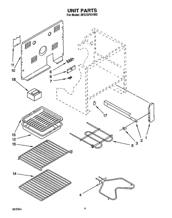 Diagram for RF375PXYQ0