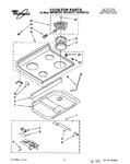 Diagram for 01 - Cooktop