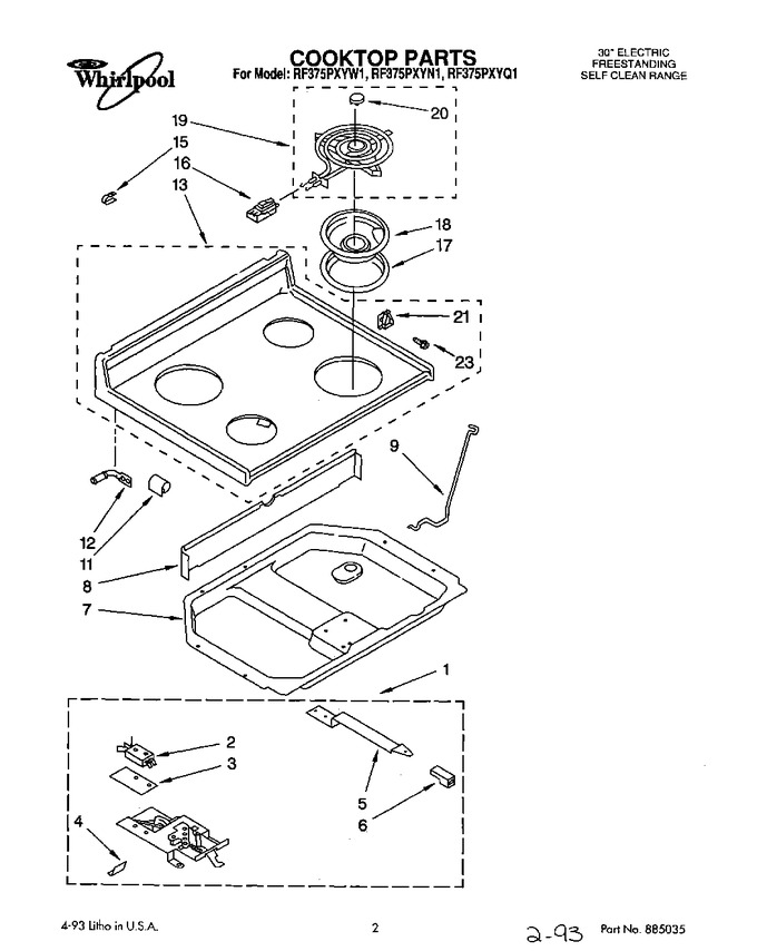 Diagram for RF375PXYN1