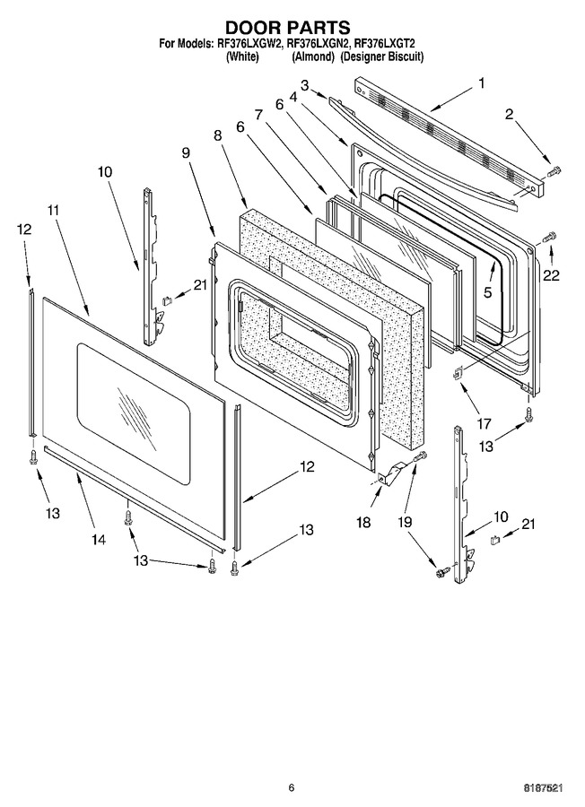 Diagram for RF376LXGN2