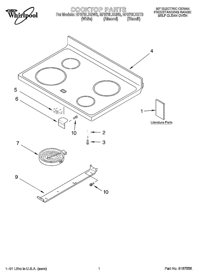 Diagram for RF376LXGN3