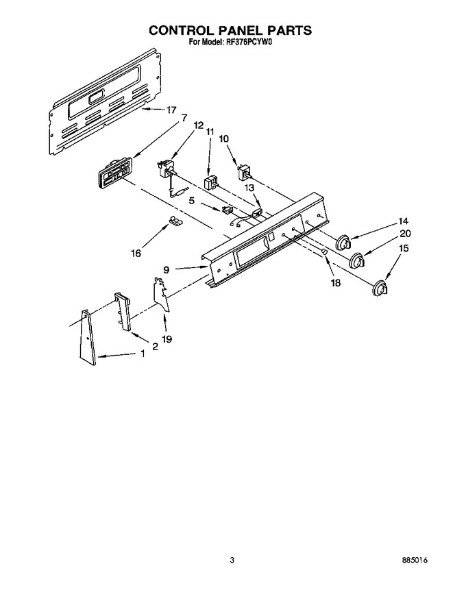 Diagram for RF376PCYN0