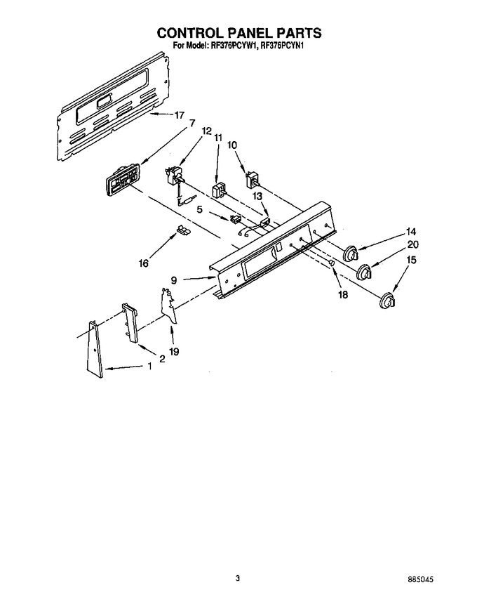 Diagram for RF376PCYN1